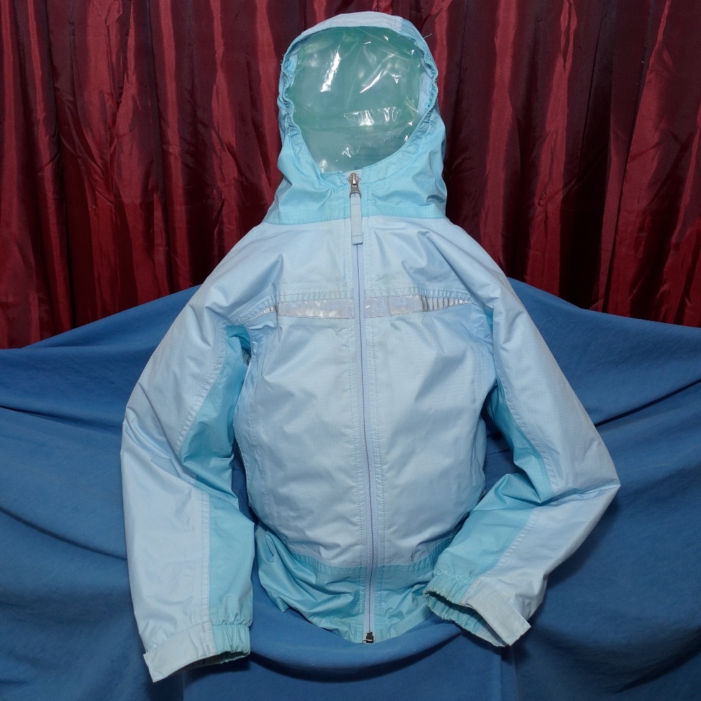 L.L. Bean Fleece Lined Rain Jacket Size 6X/7